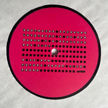 Southside Spinners - Luvstruck (1998, met Marco V Remix) beschikbaar voor biedingen