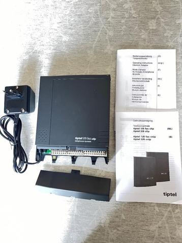 PBX Tiptel 1/8 avec interface d'interphone, Enlèvement, Utilisé, Standard ou Central analogique