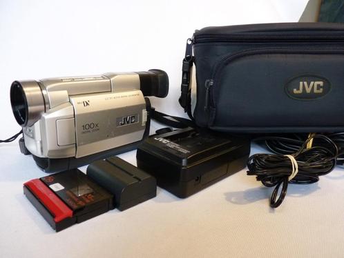 JVC MiniDV GR-DVL100E, batterie, chargeur, étui, TV, Hi-fi & Vidéo, Caméscopes numériques, Comme neuf, Caméra, Sony, 20x ou plus