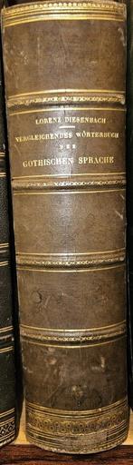 Vergleichendes Wörterbuch der gothischen Sprache, Livres, Dictionnaires, Enlèvement ou Envoi, Diefenbach Lorenz, Utilisé, Allemand
