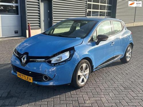 Renault Clio 0.9 TCe Dynamique, airco, navigatie, Auto diversen, Ongevalwagen, Renault, Handgeschakeld, Benzine, Stadsauto, Blauw