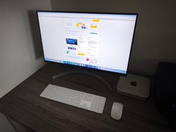 Mac mini m2 16GB 1TB SSD, 27 inch LG, keyboard met ID, muis, Enlèvement ou Envoi, SSD, Comme neuf, Mac Mini