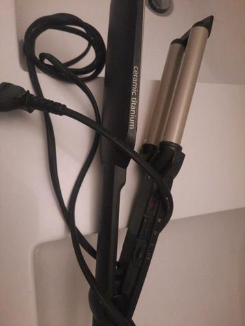 Krultang babyliss, Handtassen en Accessoires, Uiterlijk | Haarverzorging, Ophalen of Verzenden, Zo goed als nieuw