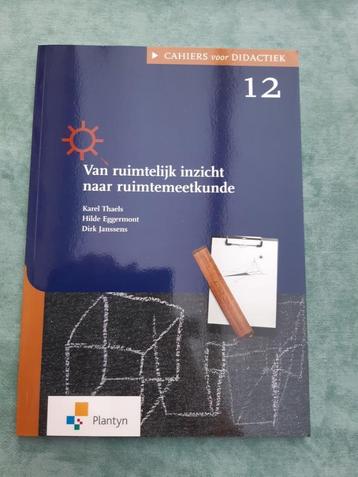Cahiers voor didactiek 12 - ruimtelijk inzicht ruimtemeetk, Enlèvement ou Envoi, Bêta, Neuf, Enseignement supérieur