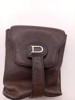 Porte -clé Delvaux, Handtassen en Accessoires, Portemonnees, Ophalen, Gebruikt, Bruin, Overige merken