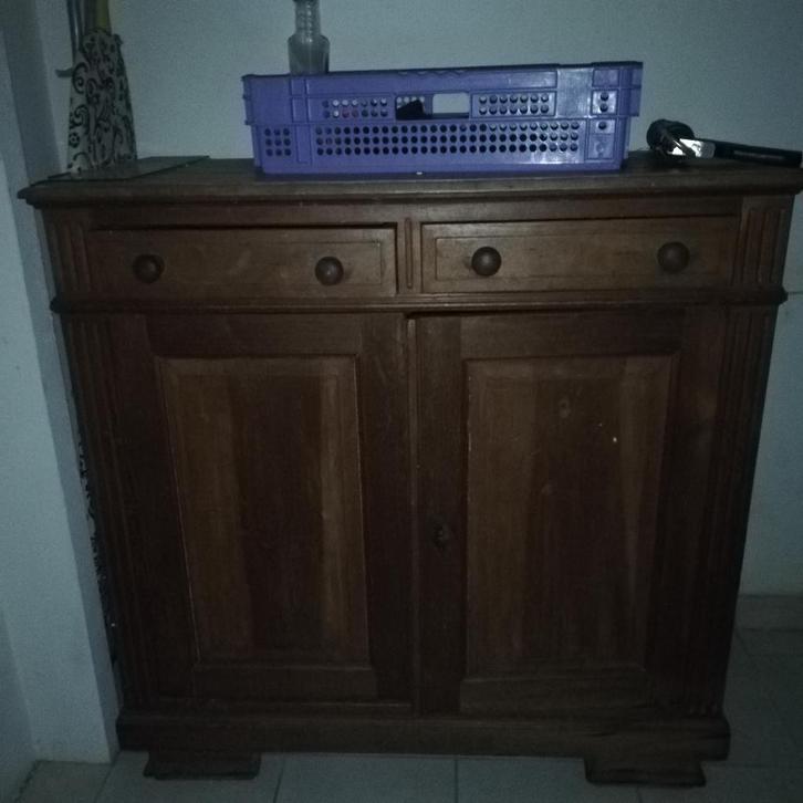 armoire, Huis en Inrichting, Kasten | Kleerkasten, Gebruikt, 100 tot 150 cm, 100 tot 150 cm, 50 tot 75 cm, Met lade(s), Met deur(en)