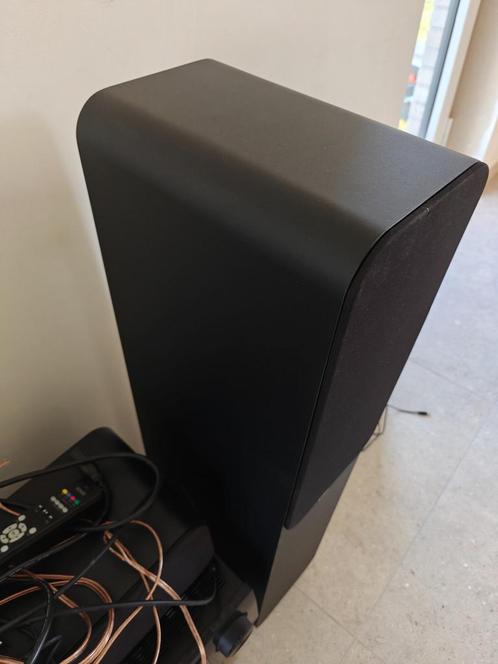 Q acoustics 3 speakers set (front en center), Audio, Tv en Foto, Luidsprekerboxen, Gebruikt, Front, Rear of Stereo speakers, 60 tot 120 watt