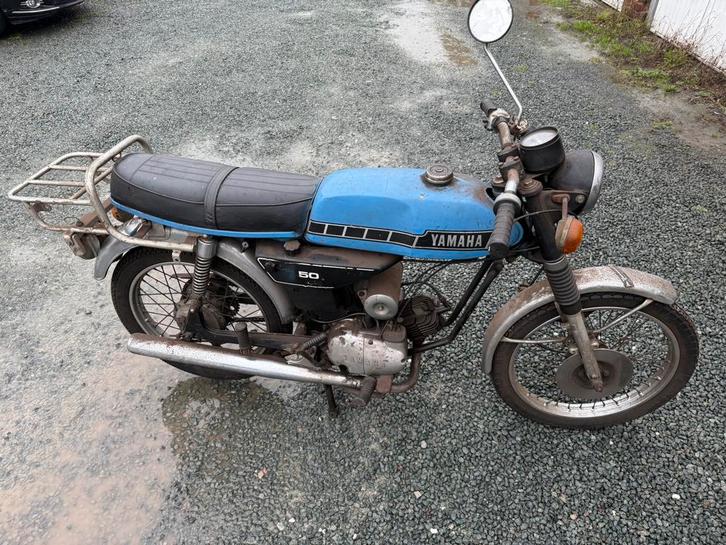Yamaha FS1 50cc (2 stuks), Fietsen en Brommers, Brommers | Oldtimers, Yamaha, Ophalen