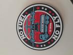 3D PVC patch NO FUEL NO FLY 15WING DRIVER BRUMIL, Ophalen of Verzenden, Nieuw, Patch, Badge of Embleem