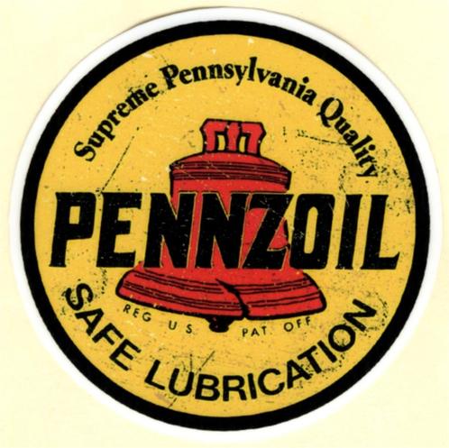 Pennzoil Safe Lubrication sticker #6, Motos, Accessoires | Autocollants, Envoi