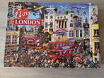 Puzzel I love London – Gibsons (nr1648a), Ophalen of Verzenden, 500 t/m 1500 stukjes, Gebruikt, Legpuzzel