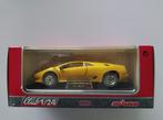 Vintage Majorette Club 1/24 - Lamborghini Diablo Geel, Hobby en Vrije tijd, Modelauto's | 1:24, Nieuw, Overige merken, Ophalen of Verzenden