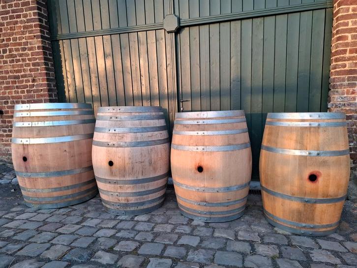 Kwaliteits wijn & whiskey tonnen als wateropvang carport enz, Tuin en Terras, Overkappingen, Zo goed als nieuw, Carport, Ophalen of Verzenden