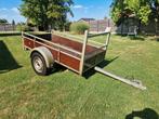 Aanhangwagen enkel as 2m x 1m, Ophalen, Gebruikt