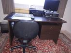 Bureau en buraustoel, Huis en Inrichting, Bureaus, Ophalen, Gebruikt, Bureau