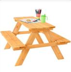 Picknicktafel kind, uit de verpakking, Nieuw, Rechthoekig, Hout, Ophalen