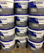 Sigma f 10 project wit muurverf, Doe-het-zelf en Bouw, Verf, Beits en Lak, Ophalen, Wit, Nieuw, Verf