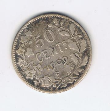 50 centimes 1909 beschikbaar voor biedingen