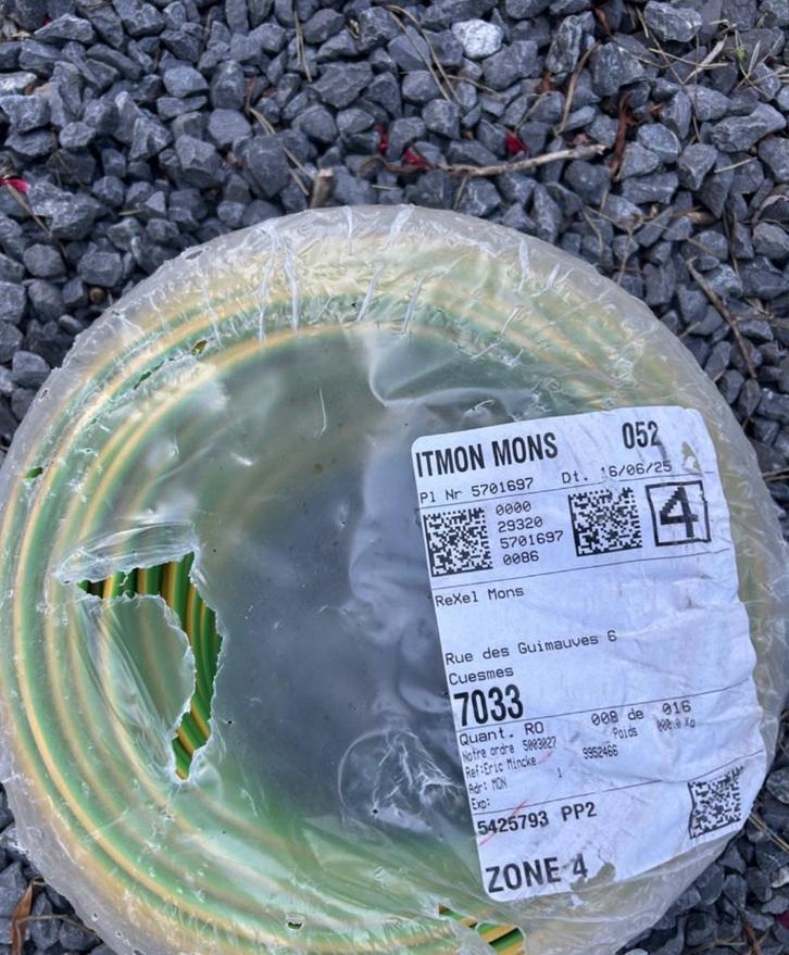 Divers matériaux électrique neuve, Doe-het-zelf en Bouw, Elektriciteit en Kabels, Nieuw, Kabel of Snoer, Ophalen