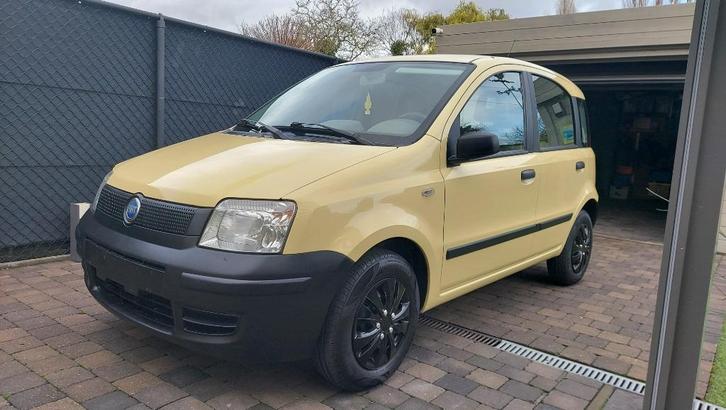 FIAT PANDA 1.1i 2005 124.800KM BLANCO GEKEURD VVK., Auto's, Fiat, Particulier, Panda, Airbags, Radio, Trekhaak, Benzine, Euro 4