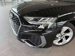 Audi A3 30 TFSI Limousine S line, Auto's, Overige brandstoffen, Zwart, Bedrijf, 108 pk