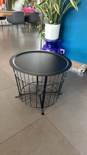 Ikea Gualov Storage Table, 55 à 75 cm, Rond, 45 à 60 cm, Enlèvement