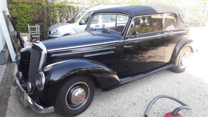 Te koop prachtige Oldtimer Mercedes 220B W187 convertible, Auto's, Mercedes-Benz, Particulier, Overige modellen, Open dak, Radio