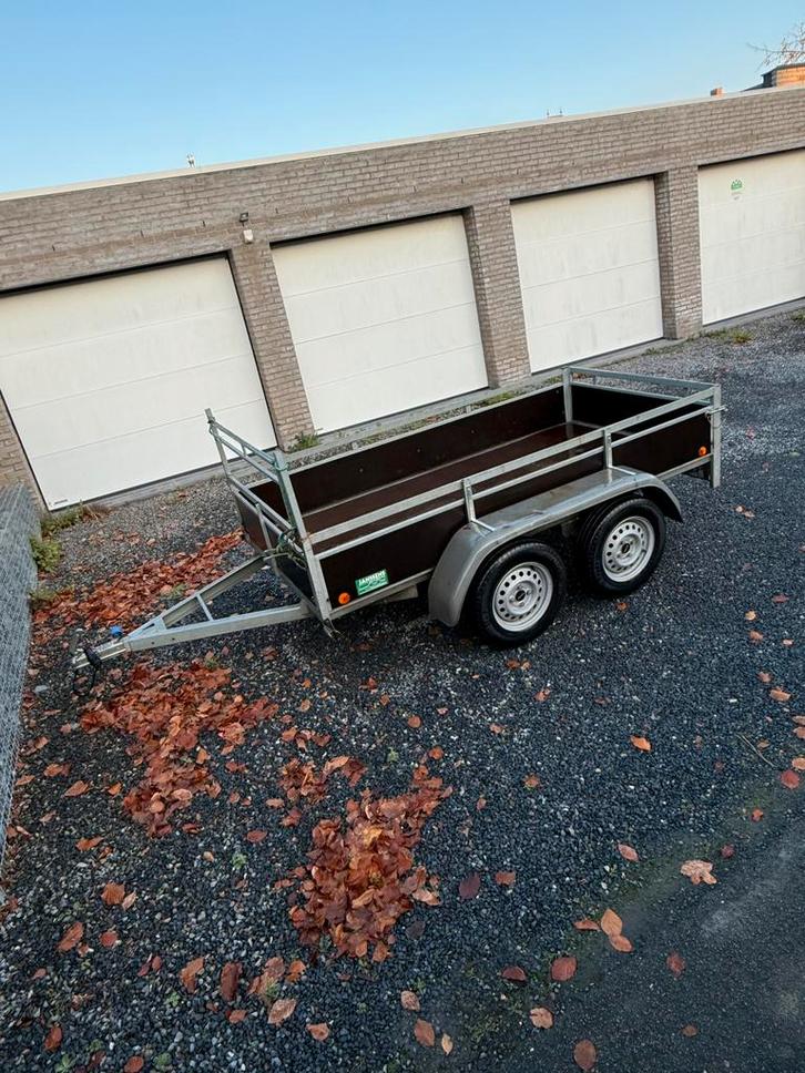 Aanhangwagen 2m55 x 1m30, Auto diversen, Aanhangers en Bagagewagens, Zo goed als nieuw, Ophalen