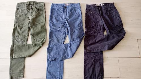 3 tussenseizoen broeken jongens maat 140, Kinderen en Baby's, Kinderkleding | Maat 140, Gebruikt, Jongen, Broek, Ophalen of Verzenden