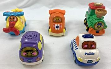 Vtech Toet Toet Auto's Politie Bus Vliegtuig Trein 5 Stuks beschikbaar voor biedingen