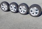 4 belles roues hiver Audi A4 avec pneus 215/55-16, Auto-onderdelen, Banden en Velgen, Ophalen, 16 inch, Banden en Velgen, Winterbanden