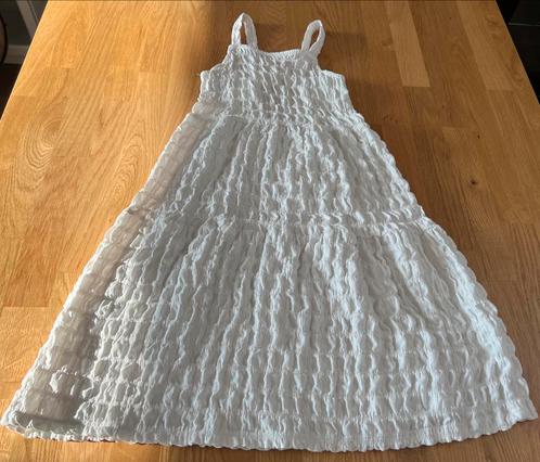 Robe blanche Zara t.128, Enfants & Bébés, Vêtements enfant | Taille 128, Comme neuf, Fille, Robe ou Jupe