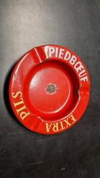 Emaille asbak Piedboeuf extra Pils, Verzamelen, Merken en Reclamevoorwerpen, Ophalen of Verzenden, Gebruikt, Gebruiksvoorwerp