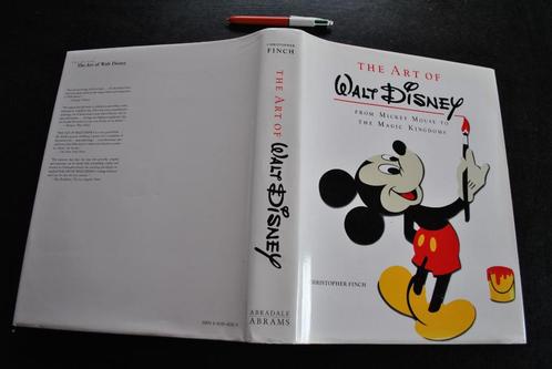 The art of Walt Disney from Mickey Mouse The Magic Kingdoms, Collections, Disney, Comme neuf, Autres types, Mickey Mouse, Enlèvement ou Envoi