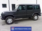 Mercedes-Benz G320 LWB | 1995 | Route 66 Auctions, Auto's, Zwart, Mercedes-Benz, Bedrijf, Handgeschakeld