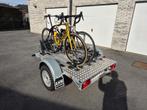 Fietsaanhangwagen voor 6 fietsen – Thule opbouw, Fietsen en Brommers, Ophalen, Zo goed als nieuw, Thule