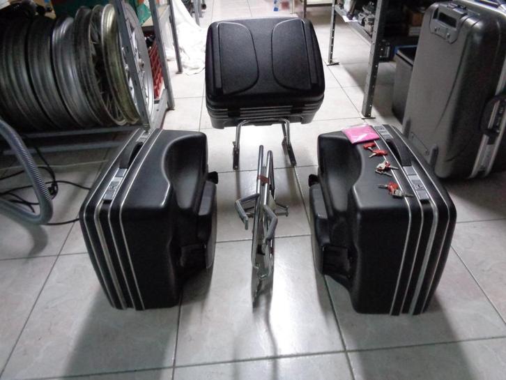 set koffers en topkoffer voor de BMW 2 kleps BMW /5 /6 en /7, Motoren, Accessoires | Koffers en Tassen, Nieuw, Ophalen of Verzenden