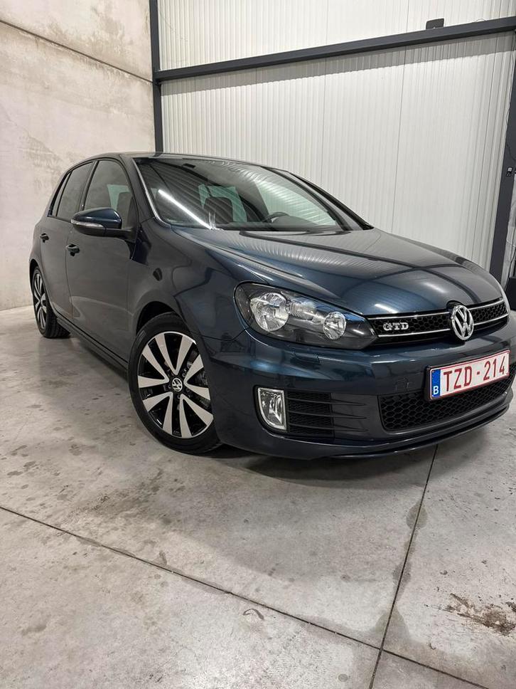 Volkswagen Golf 6 2.0TDi/DSG/GTD/1e Eigenaar/Proper/Airco, Auto's, Volkswagen, Bedrijf, Golf, Achteruitrijcamera, Airbags, Airconditioning
