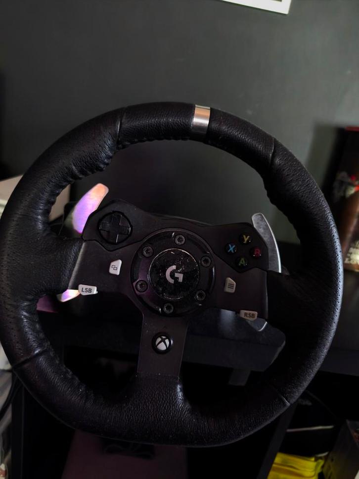 Logitech g920 état occasion, Games en Spelcomputers, Spelcomputers | Sony Consoles | Accessoires, Zo goed als nieuw, Ophalen
