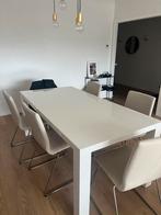 Ikea eettafel 6 pers, Huis en Inrichting, Tafels | Eettafels, Ophalen, Gebruikt, 50 tot 100 cm, Vijf personen of meer