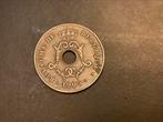 België : 10 Ces Fr Koning Leopold II- 1905, Postzegels en Munten, Munten | België, Verzenden, Metaal, Losse munt