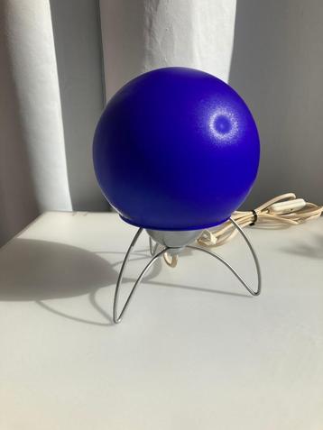 Vintage lampje met Murano glas beschikbaar voor biedingen