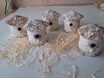 Vogelhuisjes handgemaakt 5 stuks, Enlèvement ou Envoi