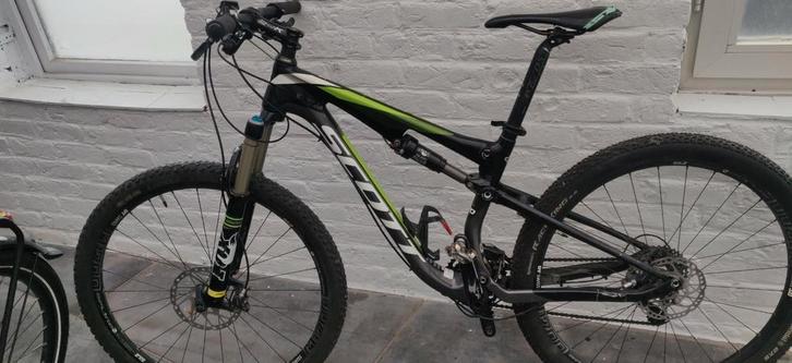 Scott fully mountainbike Carbon, Fietsen en Brommers, Fietsen | Mountainbikes en ATB, Gebruikt, Heren, Fully, Ophalen