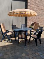 Hartman tuinset blauw, Tuin en Terras, Ophalen, Gebruikt