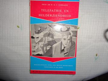 W.H.C  Tenhaeff  Telepathie en helderzienheid(pocket beschikbaar voor biedingen
