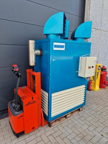 Thermobloc 110 kw als nieuw met gas brander beschikbaar voor biedingen