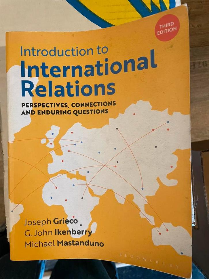 Introduction to International Relations, Boeken, Studieboeken en Cursussen, Ophalen