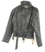 Lederen vest heren Small., Enlèvement ou Envoi, Porté, Taille 46 (S) ou plus petite, Noir