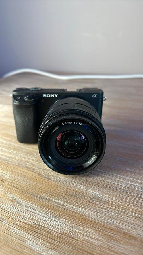 Sony a6400 + 10-18mm lens, TV, Hi-fi & Vidéo, Appareils photo numériques, Comme neuf, Sony, Enlèvement ou Envoi